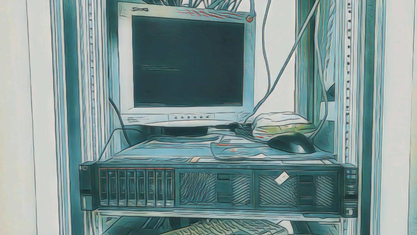 導入虛擬主機，減少電力能源消耗。