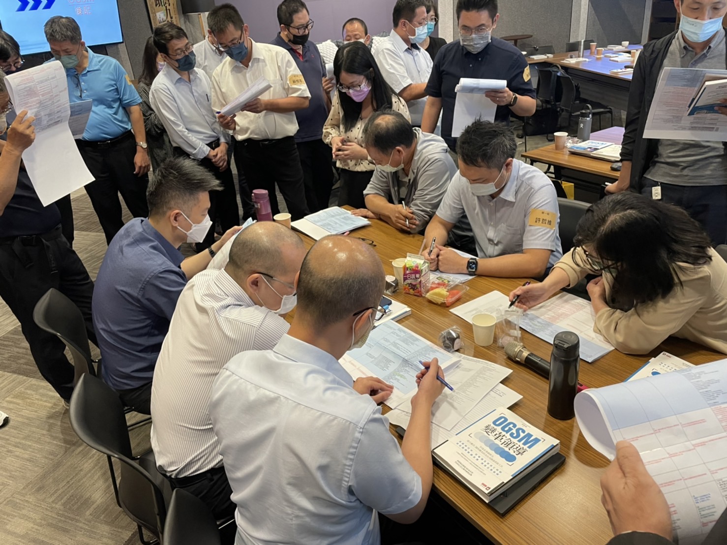 東瑞電子邀請商業周刊張敏敏老師為同仁進行 OGSM 訓練課程。