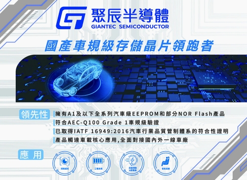 2024台北國際汽車零配件展_聚辰_GIANTEC