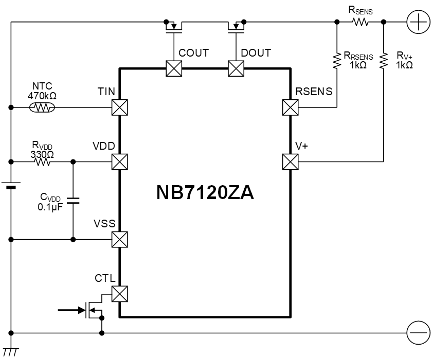 NB 7120參考應用電路