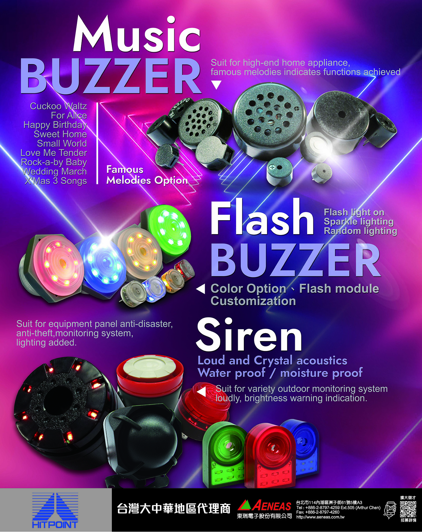 2025國際半導體展(SEMICON Taiwan)_HITPOINT(光鍵)_Buzzer(蜂鳴器)